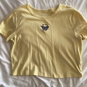 Hollister crop tee